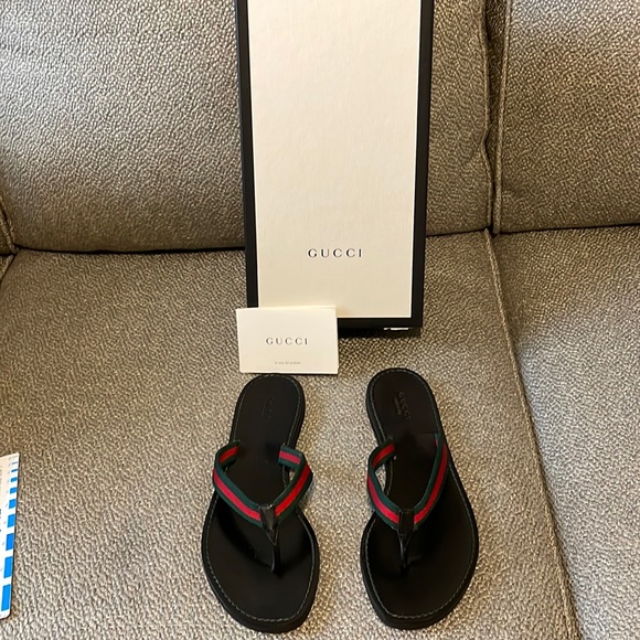 Gucci Shoes - Authentic Gucci Slides - Size 37/7